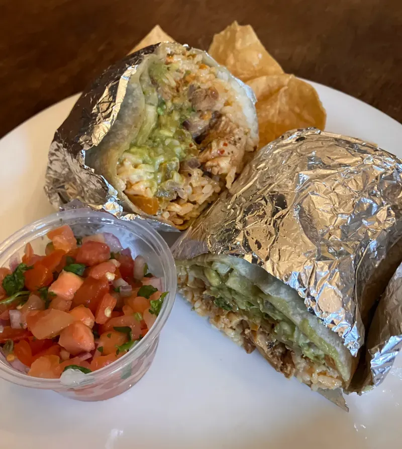  Chipotle Chicken Burrito