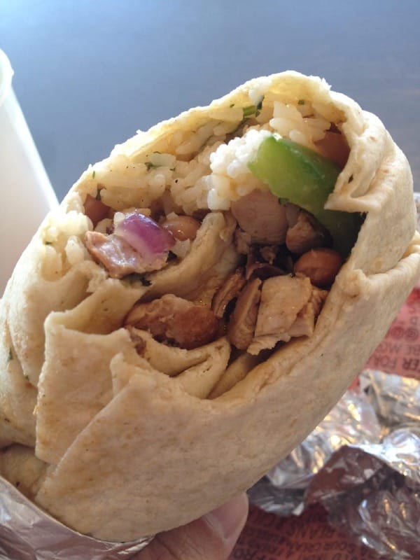  Chipotle Chicken Burrito