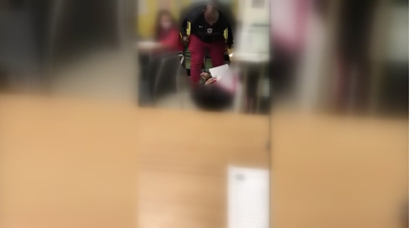 District investigates video of a Richmond High School teacher shoving a student