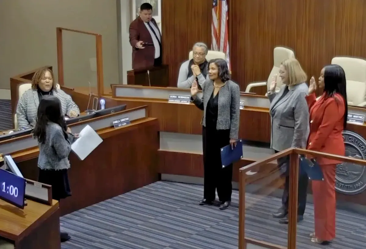 Three Richmond city councilmembers sworn in, outline agendas for city’s future