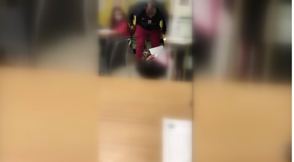 District investigates video of a Richmond High School teacher shoving a student