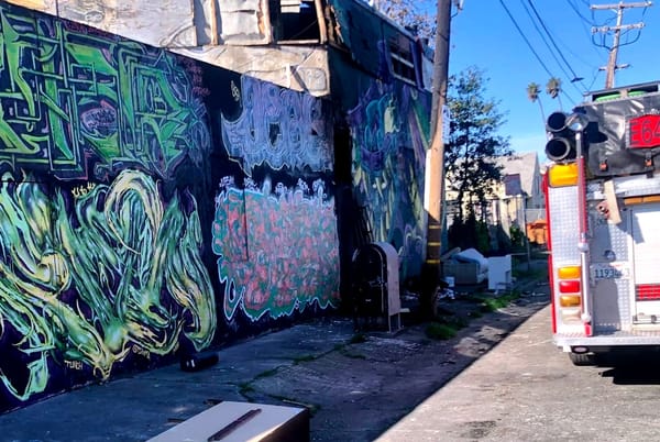 Former "Burnt Ramen" punk club goes up in smoke